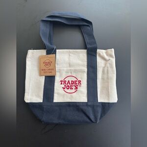 Trader Joe’s Mini Tote! Classic Navy NWT